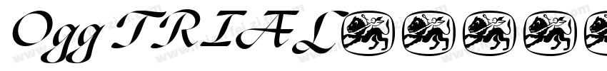 Ogg TRIAL-常规字体转换